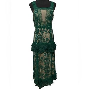 Venus Green Lace Dress *Never Worn*